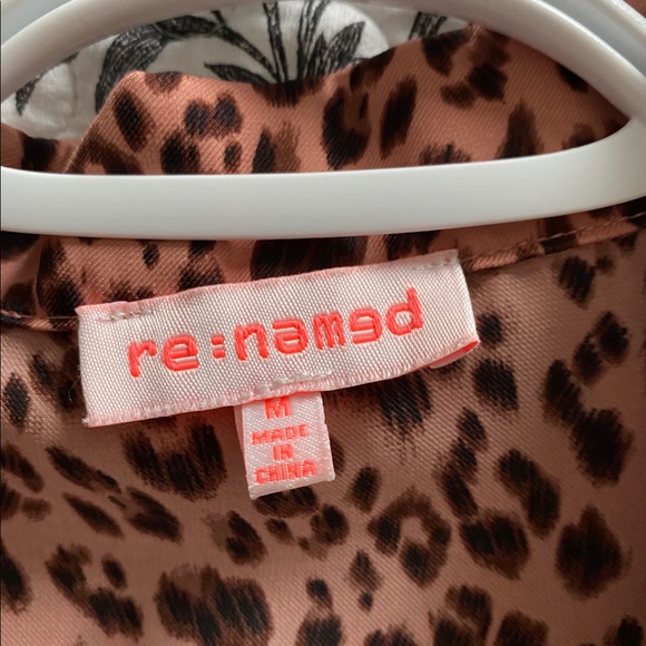 Cheetah Print Cropped blouse - M - Picture 2 of 2